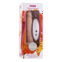 César,  Gode ventouse-Skin Chair Rotation et Vibrant