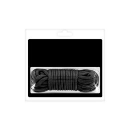 Corde Bondage Noire Douce 10M