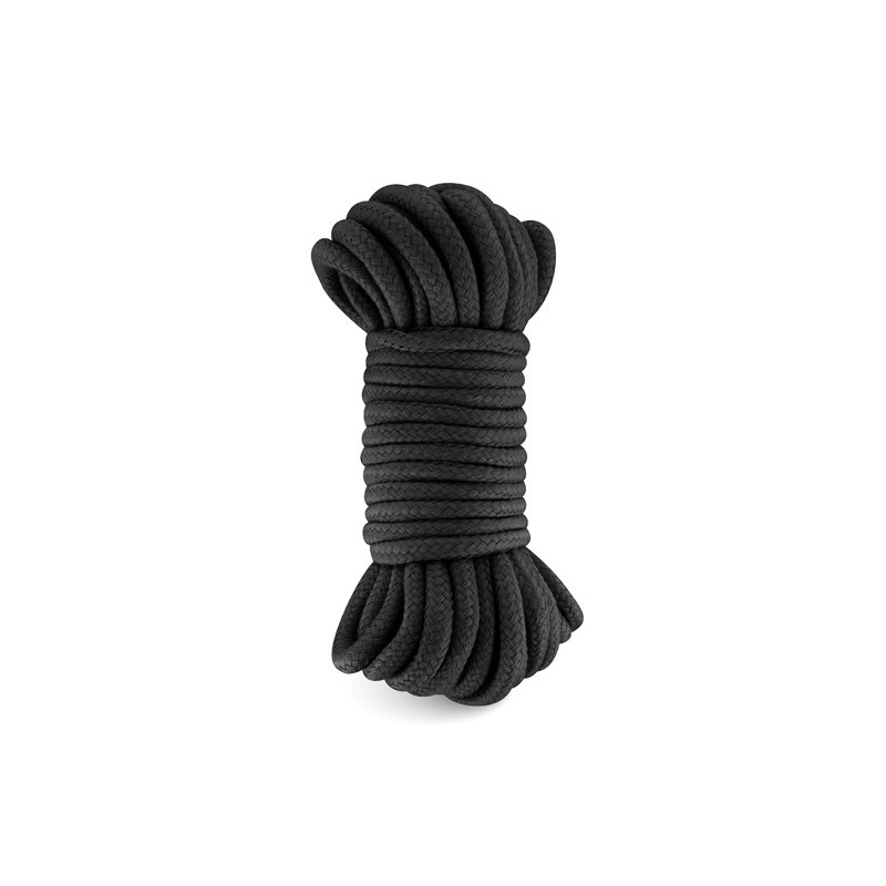 Corde Bondage Noire Douce 10M